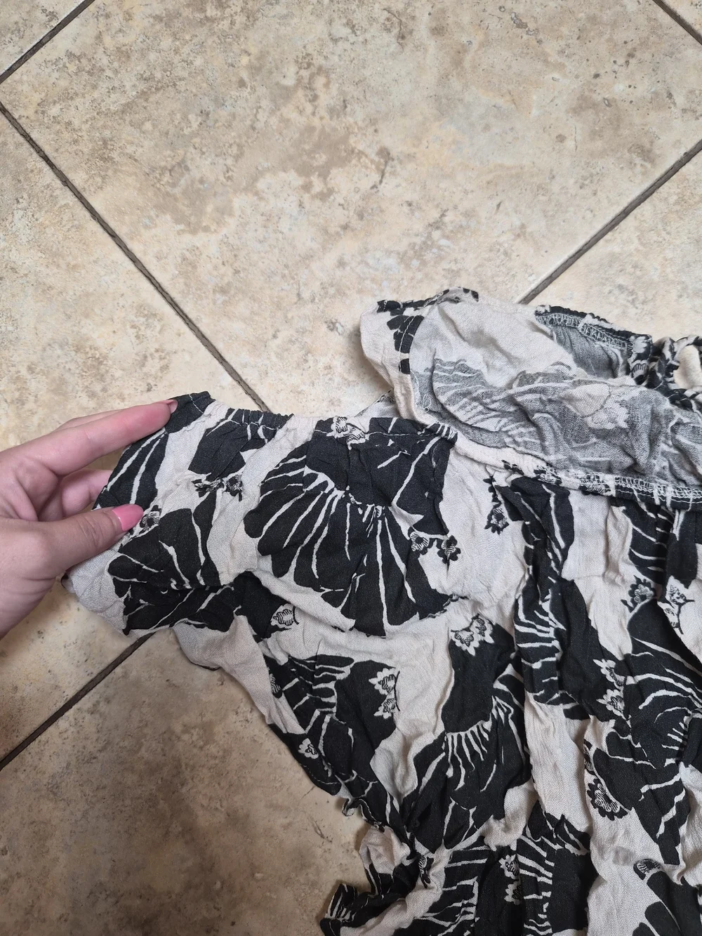 Free People Top Blouse Flowy Off The Shoulder Summer Spring Festival Fest ✨️💫
